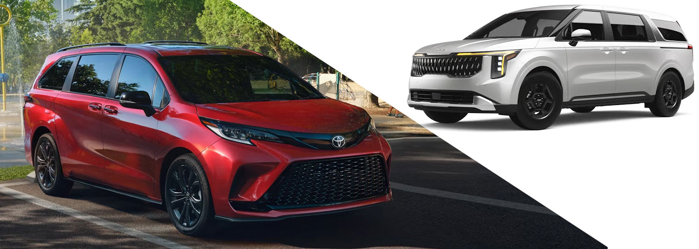 Toyota Kia Comparison Page - Minivans: Toyota Sienna vs. Kia Carnival