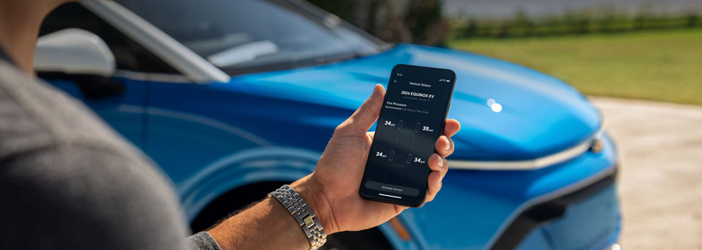 My Chevrolet App - Header