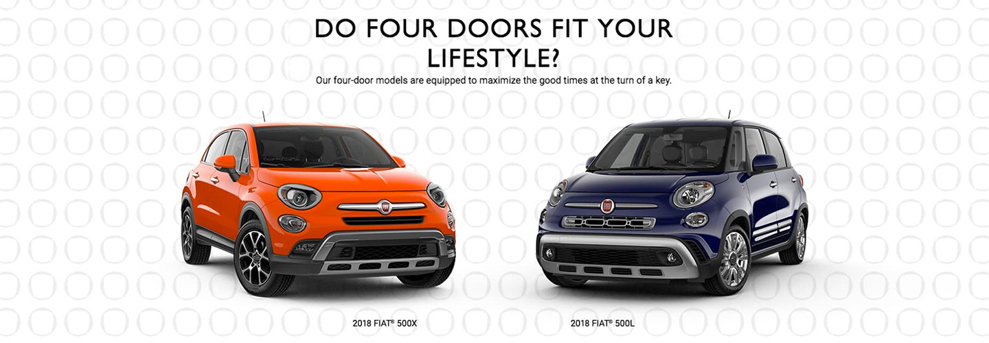 Four Door Fiat Of Orange Park Jacksonville Fl Do Four Doors Fit Your Lifestyle