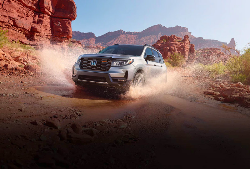 Honda Intelligent All Wheel Drive Systems   Unpaved Roads