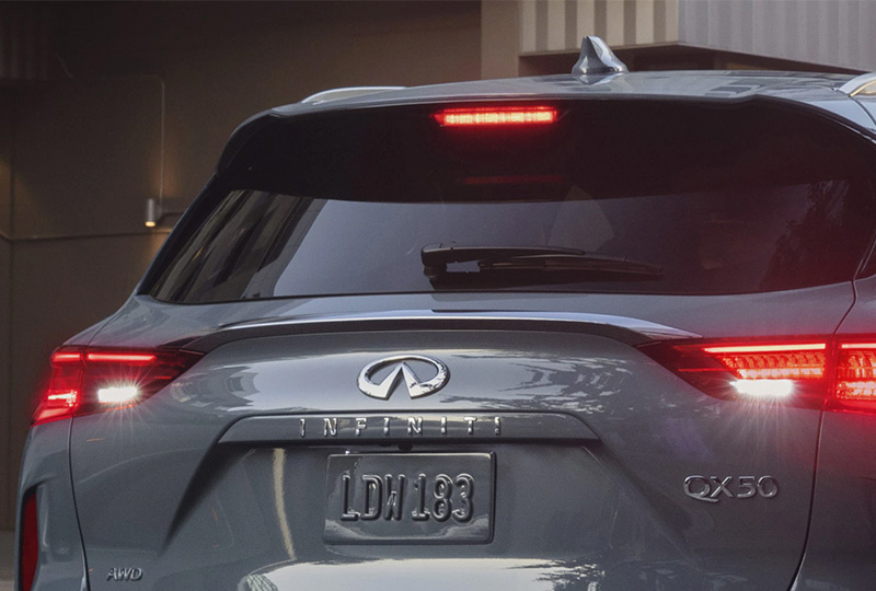 Infiniti QX50 Safety - backup