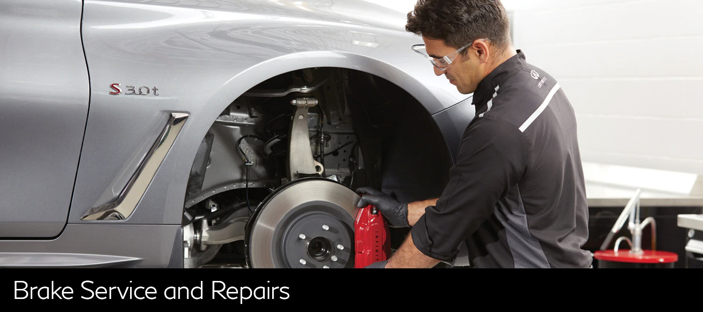 infiniti service module brakes header