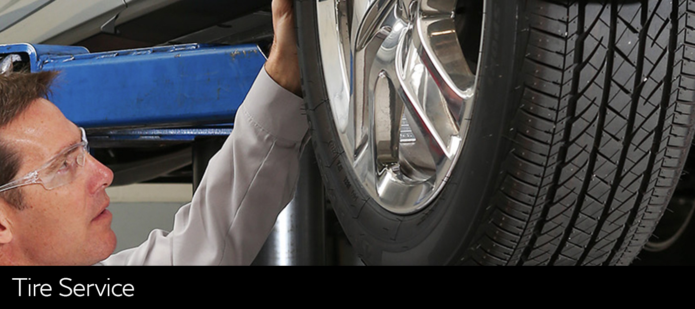 infiniti service module tires header