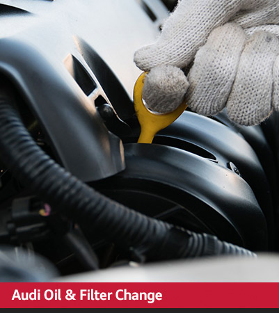 Audi Service oilandfilterchange