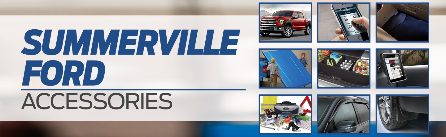 Ford Accessories at Summerville Ford in Summerville SC