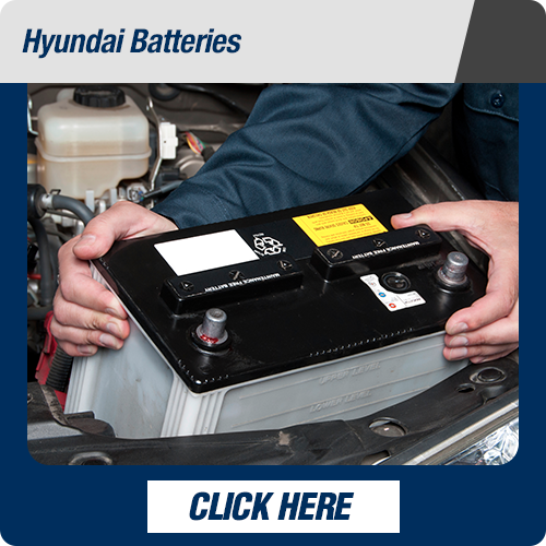 Hyundai service department batteries
