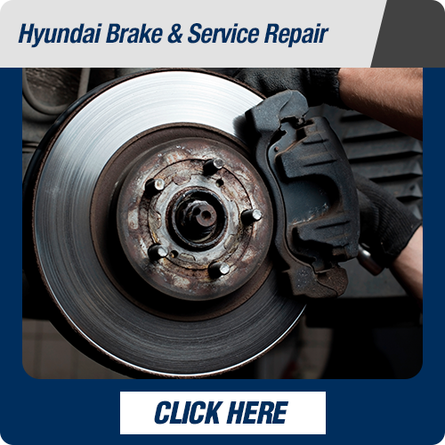Hyundai service department brakeservice