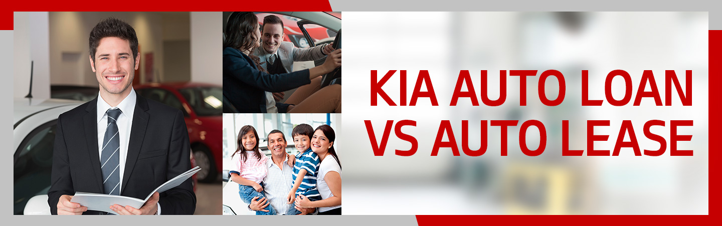Kia auto lease vs auto loan Macon GA