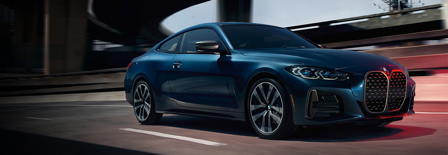 2022 BWM 4 series coupe header