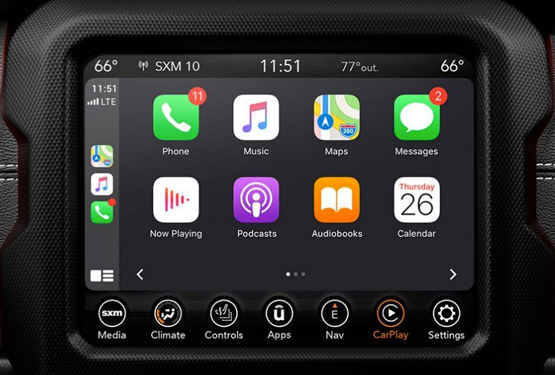 2021 Jeep Wrangler Technology