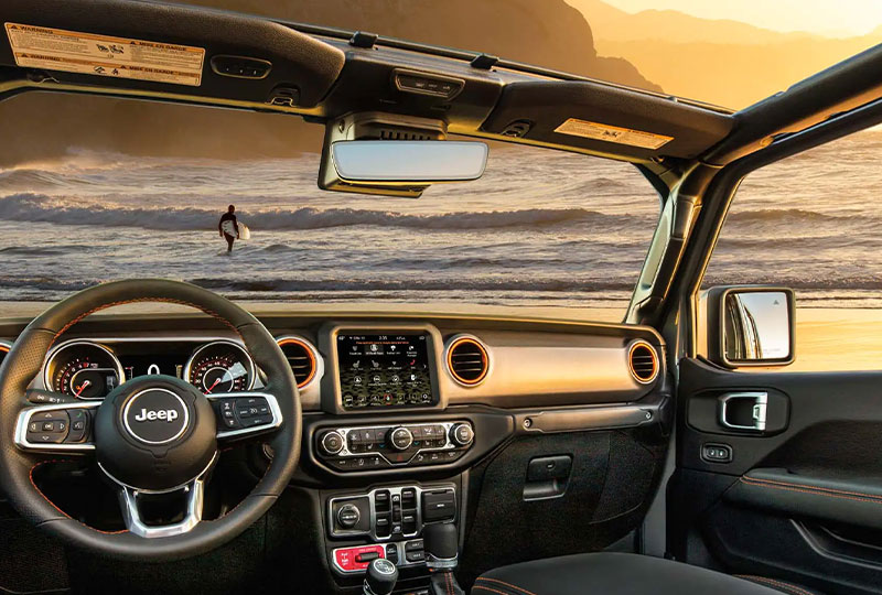 2022 Jeep Gladiator  interior