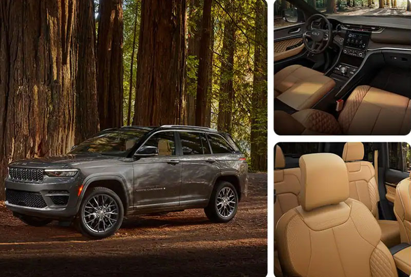 2022 Jeep Grand Cherokee interior