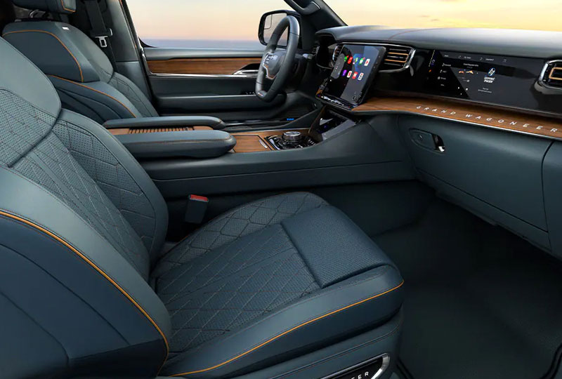 2022 Jeep Grand Wagoneer interior
