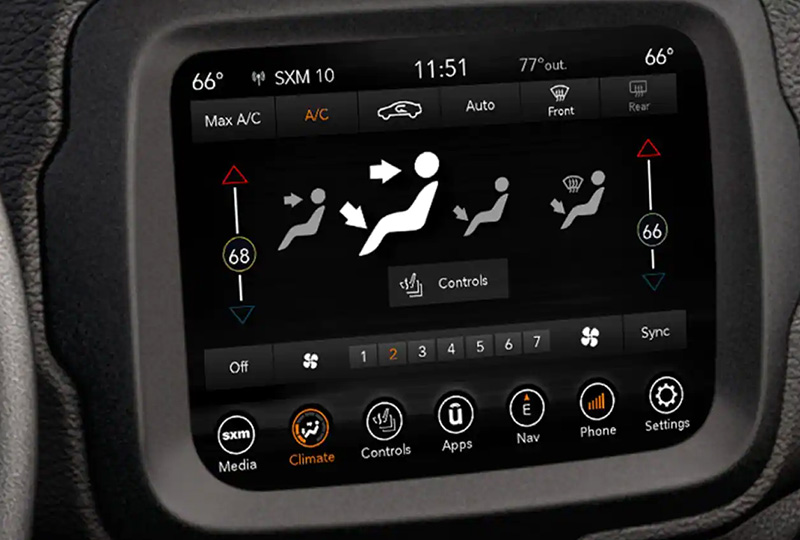 2022 Jeep Renegade technology