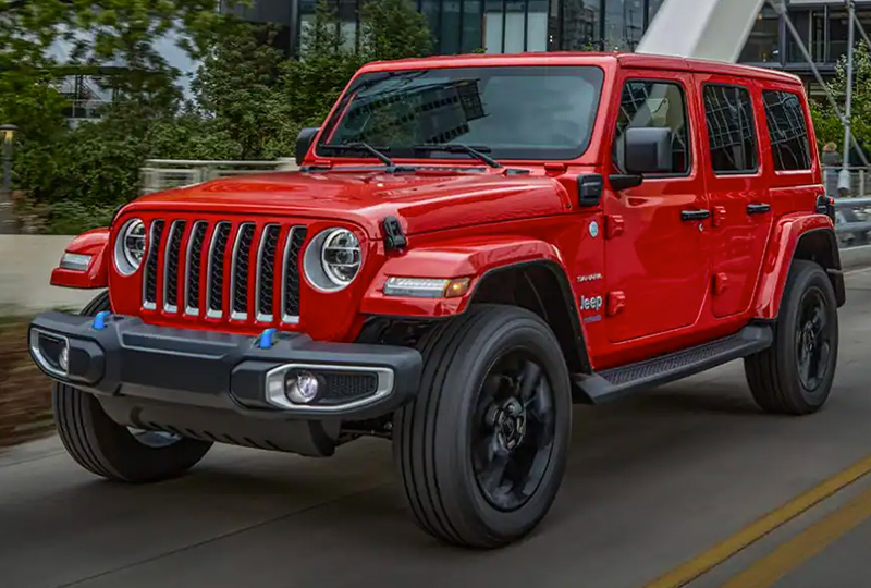2022 Jeep Wrangler-4xe interior