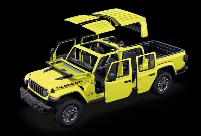 2024 Jeep Gladiator   design