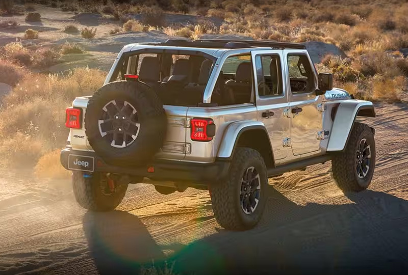 2024 Jeep Wrangler 4xe capability