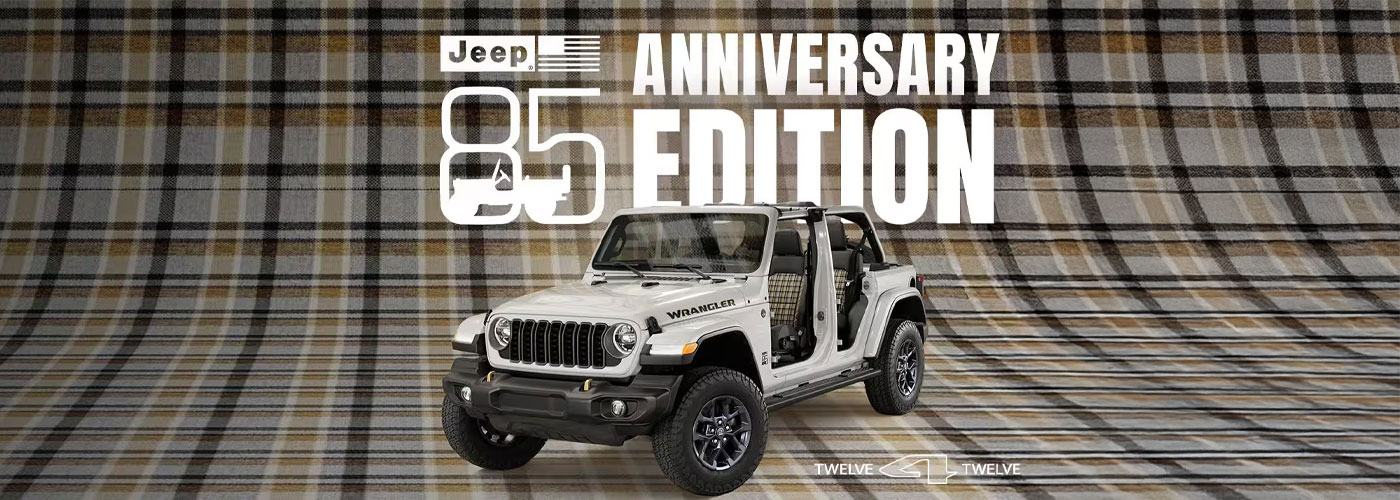 2026 Jeep Wrangler 85th Anniversary Edition header