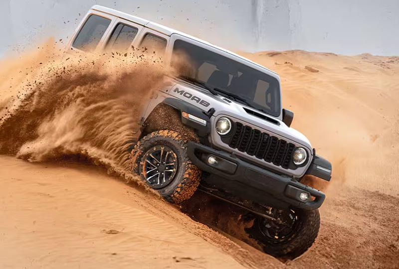 2026 Jeep Wrangler MOAB capability