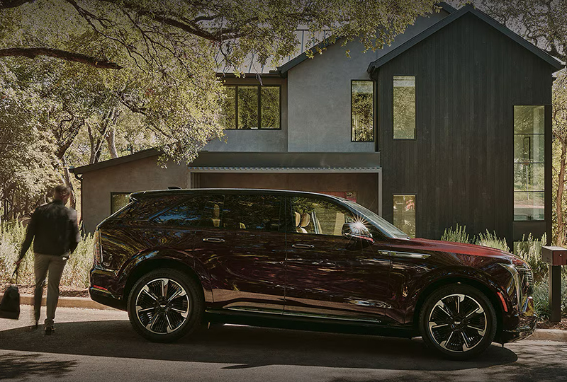 2026 Cadillac EV  life    WAKE UP RECHARGED