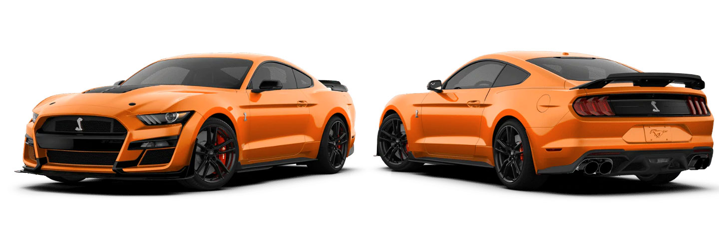 2020 Ford Mustang Shelby GT500 header