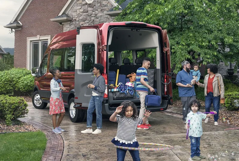2021 Ford Transit    Versatility