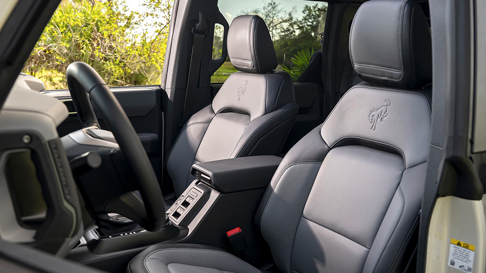 2022 Ford Bronco interior