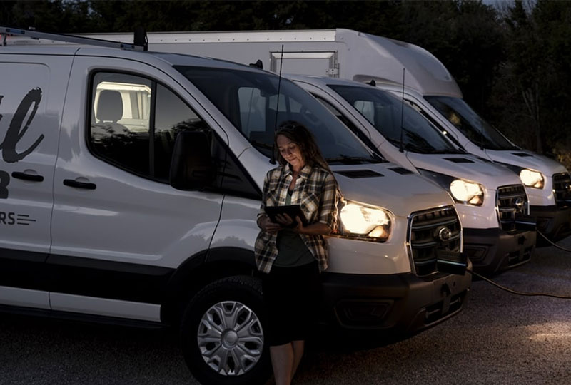 2023 Ford E-Transit Charging