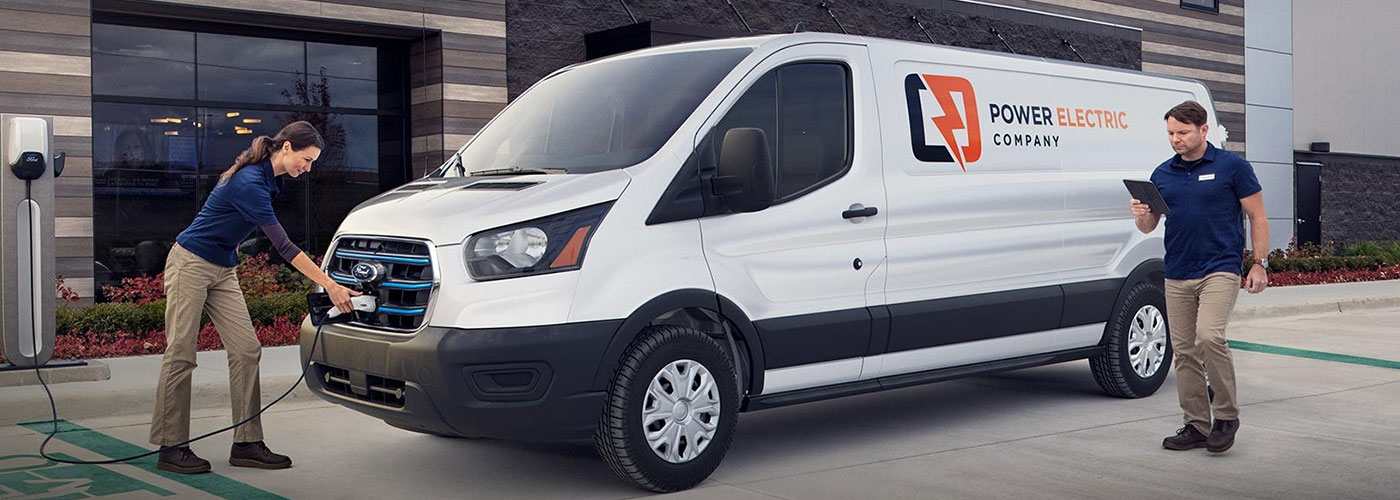 2023 Ford E-Transit header