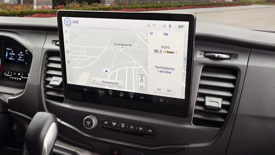 2023 Ford Transit-Van   Technology