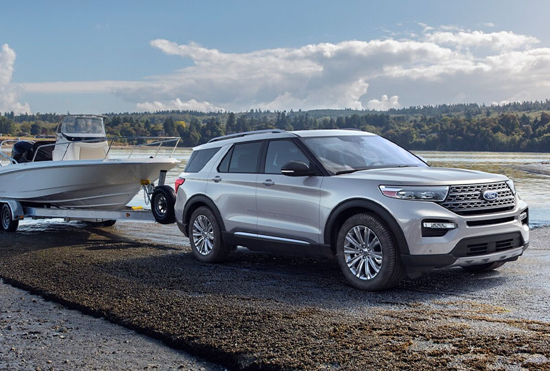 2024 Ford Explorer   towing
