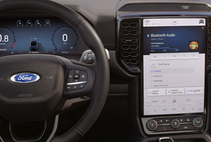 2025 Ford Ranger      Technology