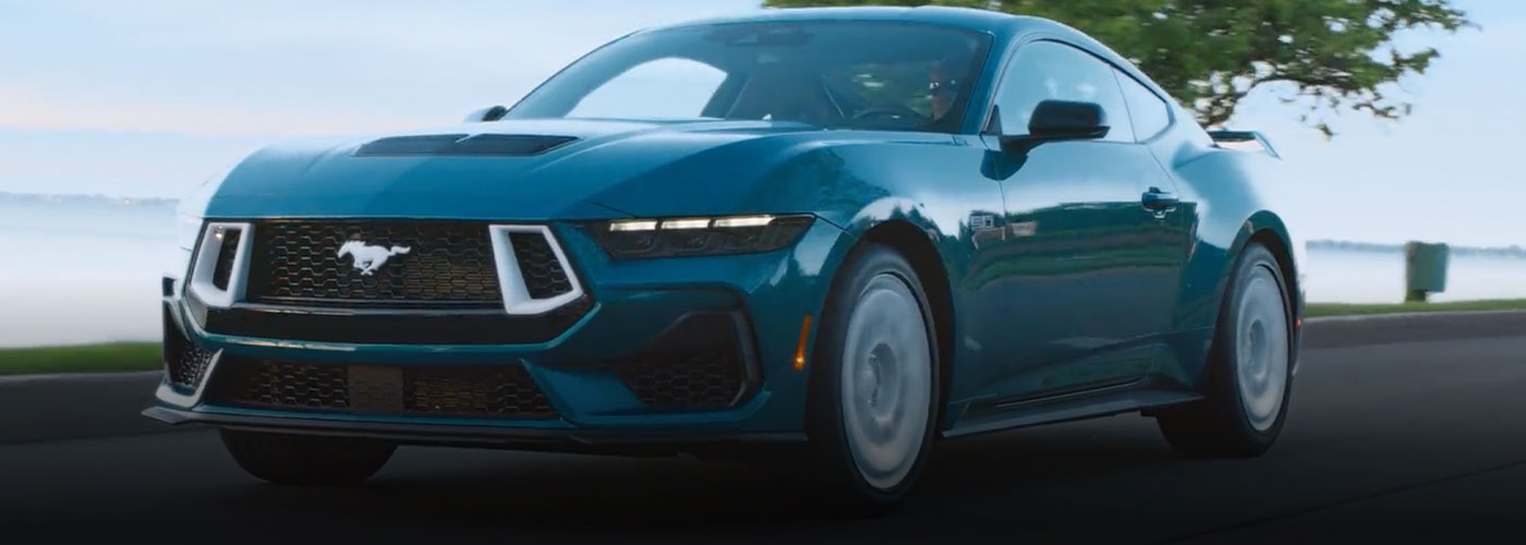 2026 Ford Mustang header