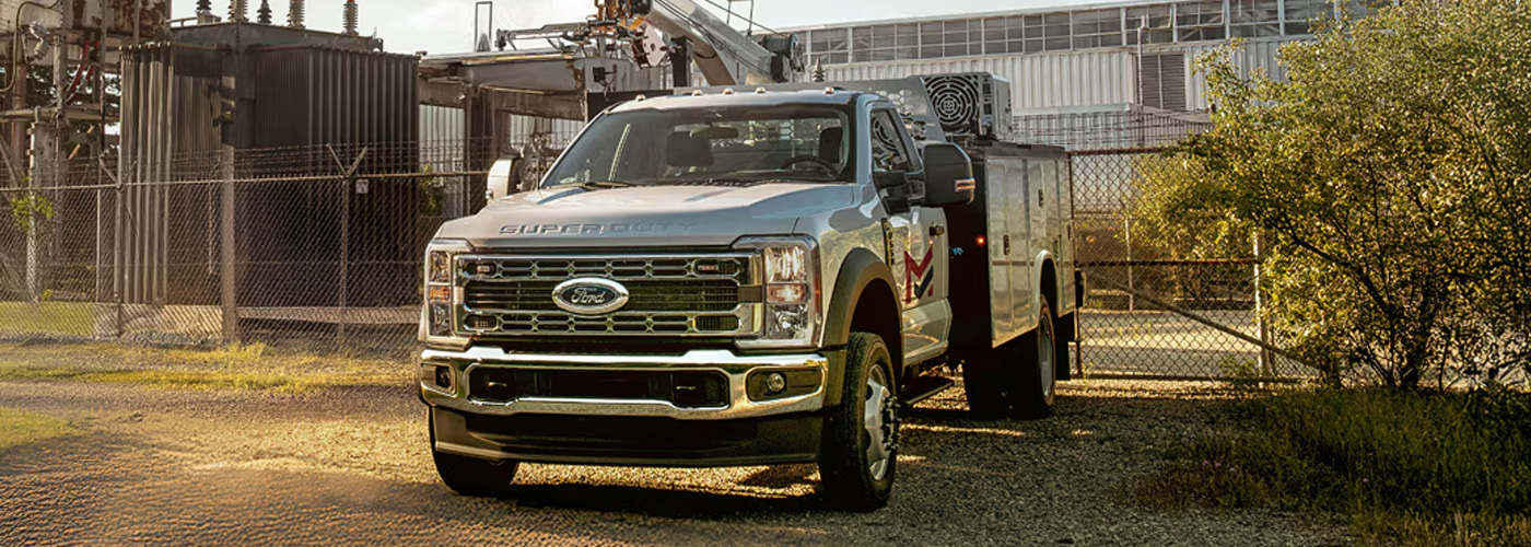 2026 Ford Super Duty Chassis Cab header
