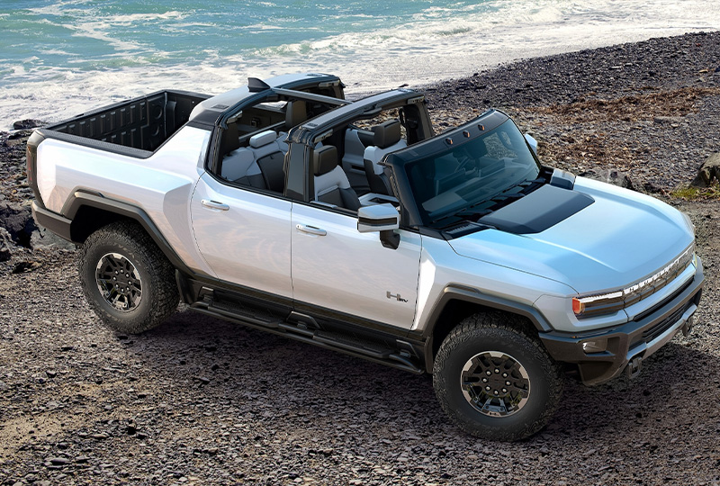 2020 GMC Hummer EV sky panels
