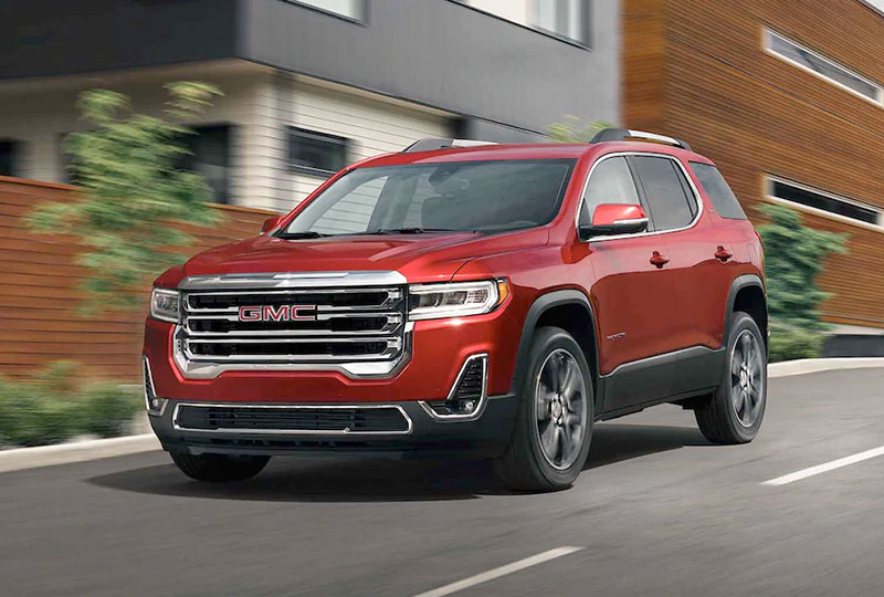 2021 GMC Acadia 
TRAVEL SAFELY