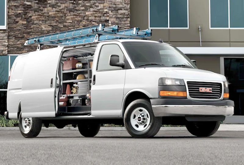 2021 GMC Savana Cargo ACCESS YOUR CARGO LIKE A PRO