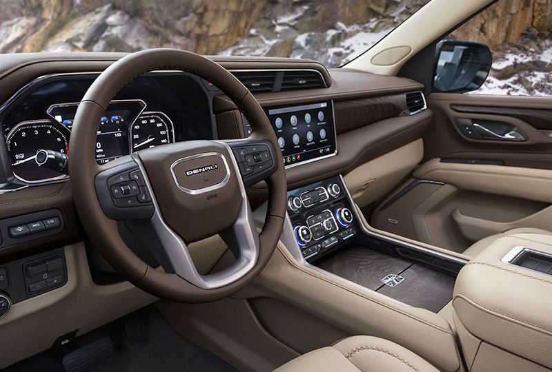 2021 GMC Yukon Denali
DENALI EXCLUSIVE INTERIOR DESIGN