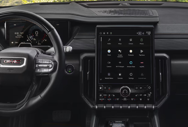 2025 GMC Acadia at4   Technology