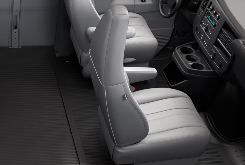 2025 GMC Savana Cargo Van      Interior