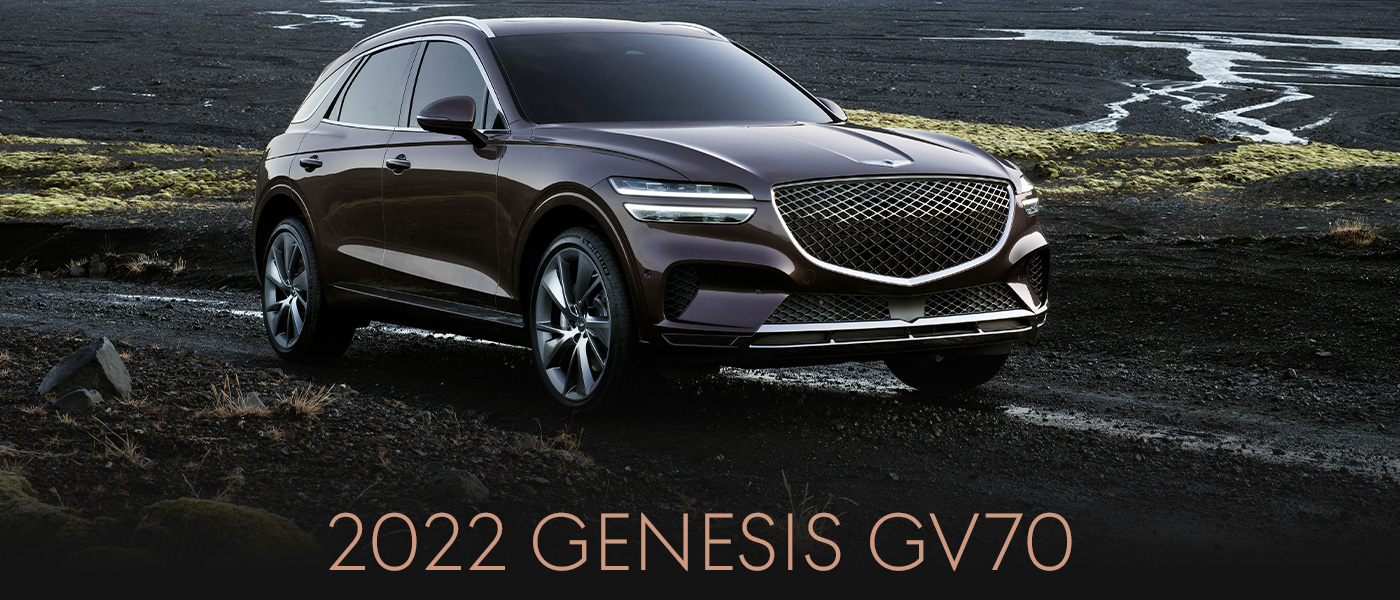2022 Genesis GV70 HEADER
