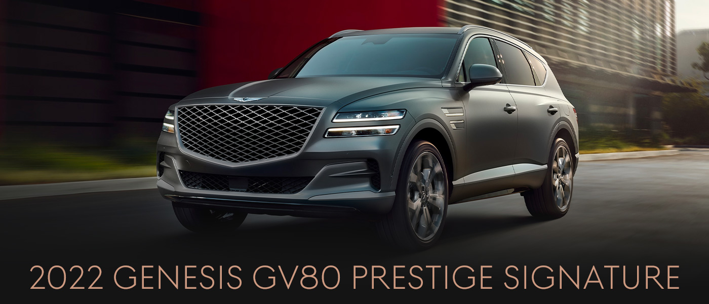 2022 Genesis GV80 Prestige Signature Coming Soon HEADER