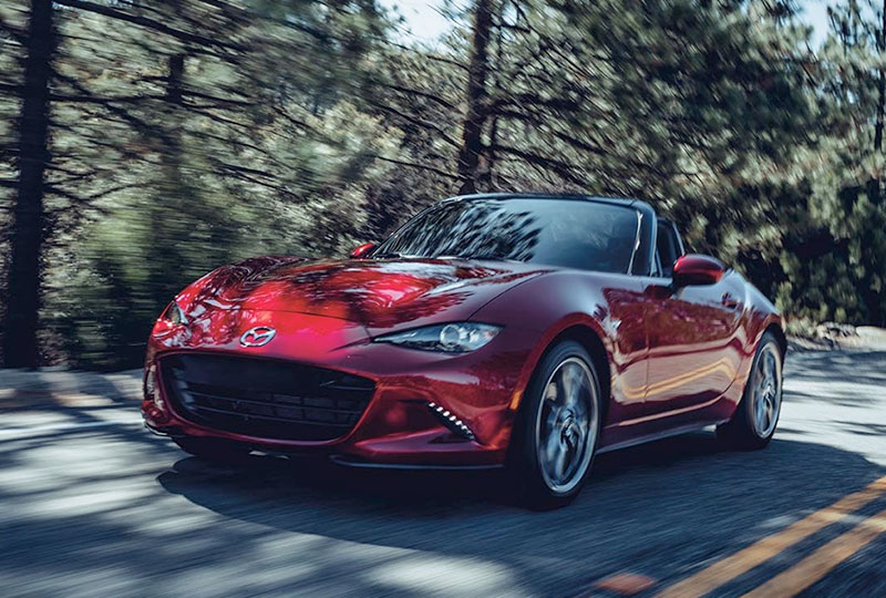 Designer Mazda Miata MX-5 na Red Backpack for Sale by martjfaulkner