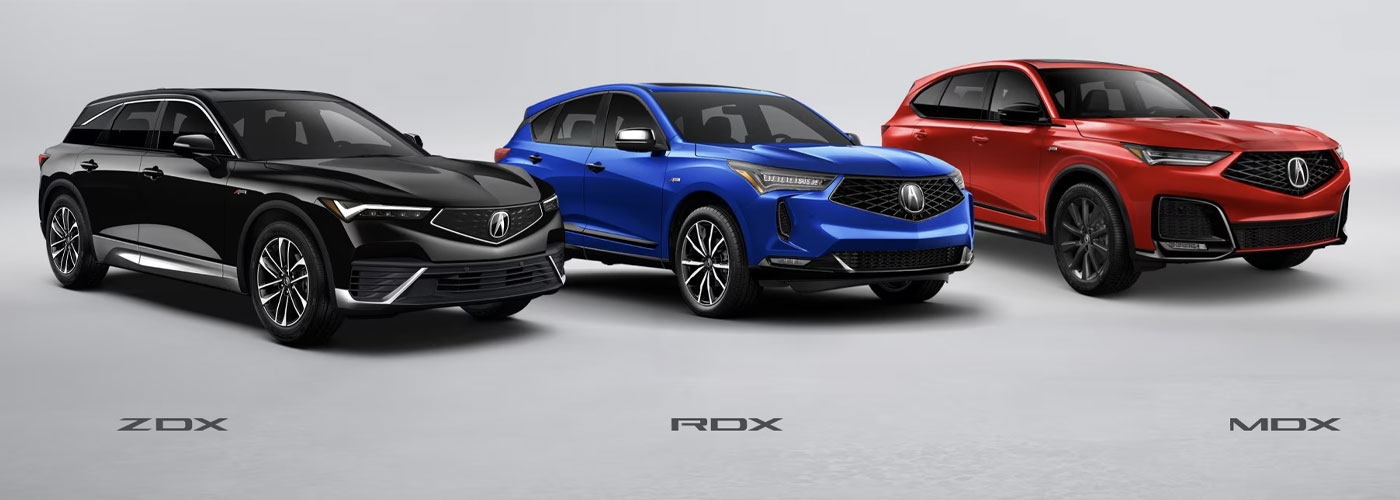 2025 Acura SUVs header