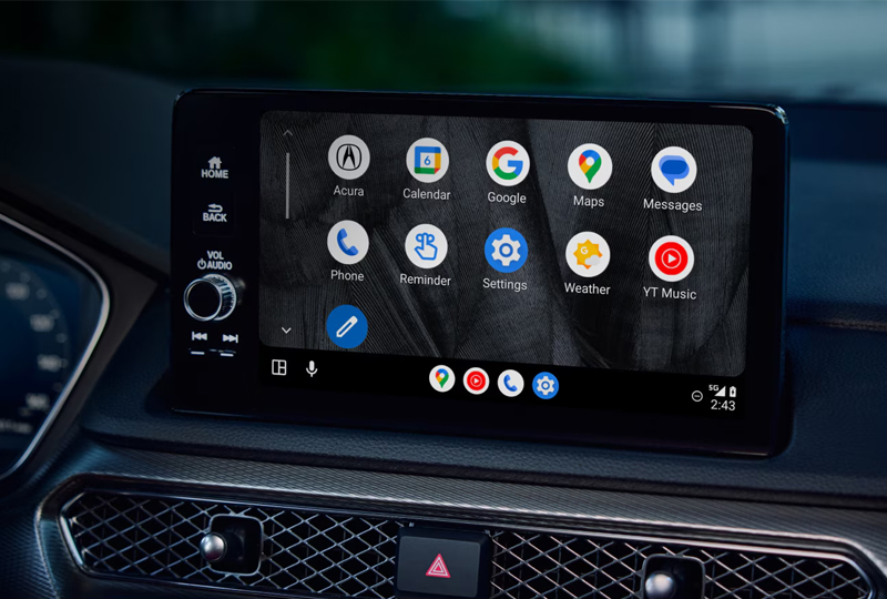 2026 Acura Integra tech - Android Auto™ Compatibility