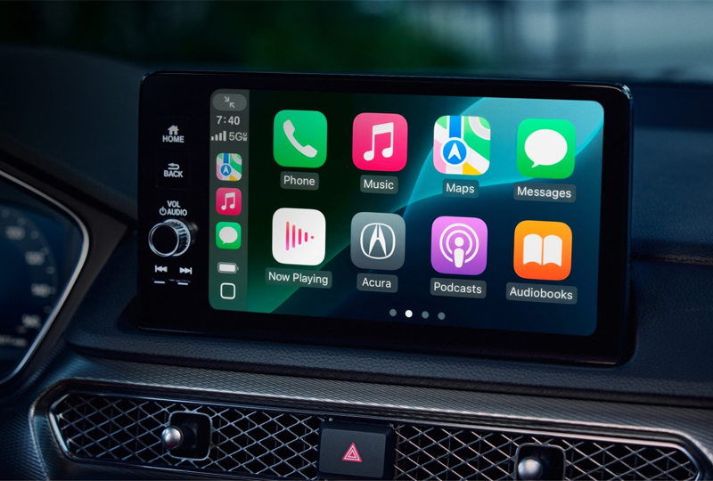 2026 Acura Integra tech - Apple CarPlay® Compatibility