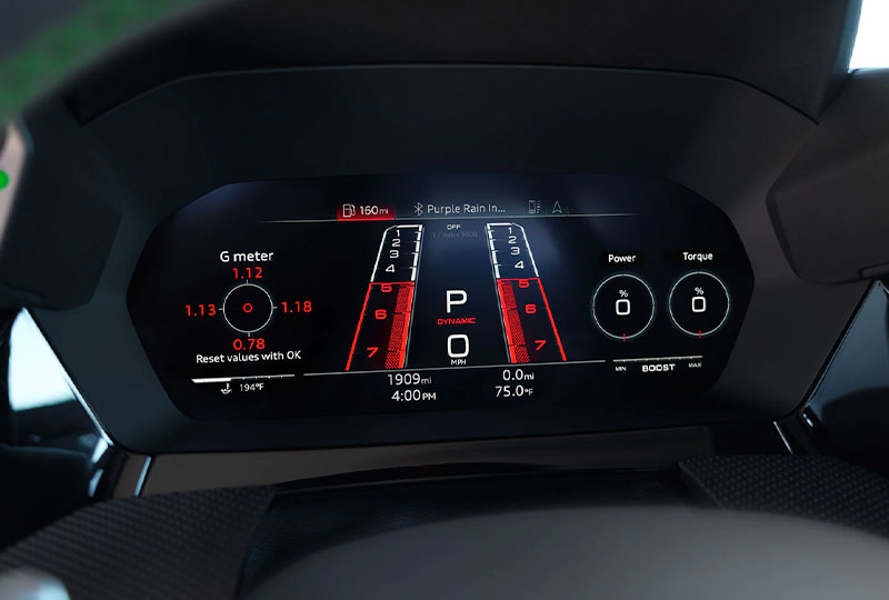 2022 Audi RS3 technology