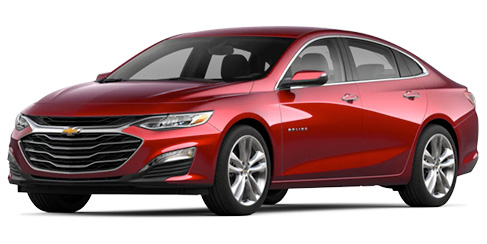 2021 Chevy Malibu trims