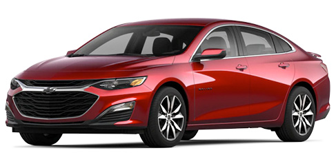 2021 Chevy Malibu trims