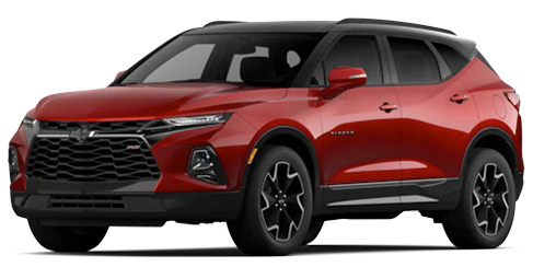 2022 Chevy Blazer trims